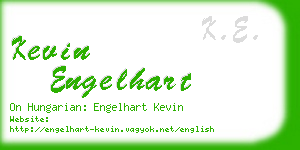 kevin engelhart business card